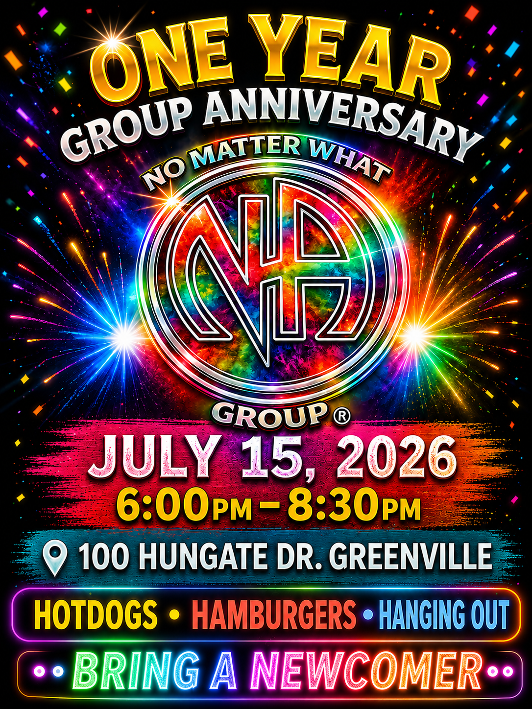 NO MATTER WHAT GROUP ANNIVERSARY