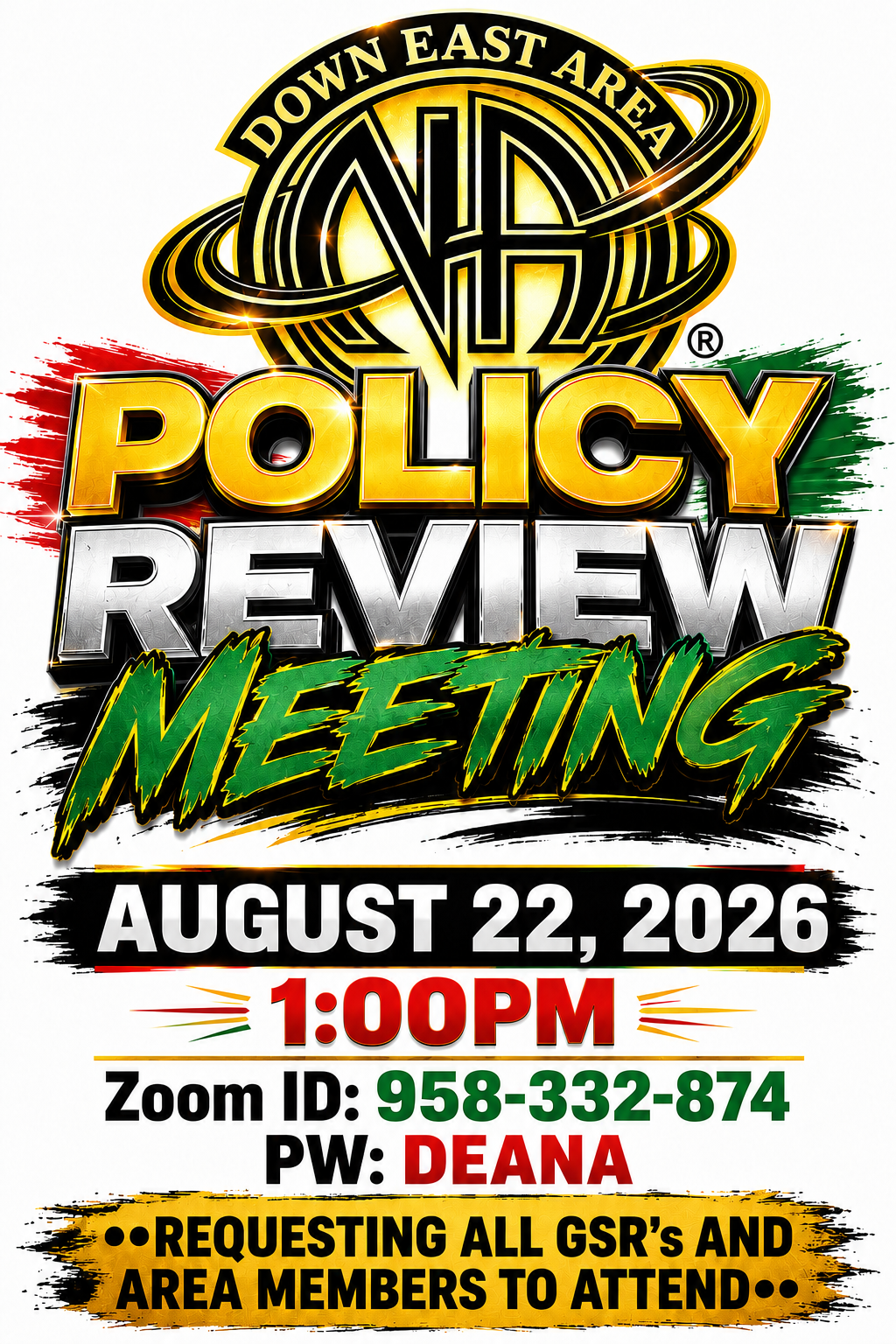 POLICY REVIEW MEETING