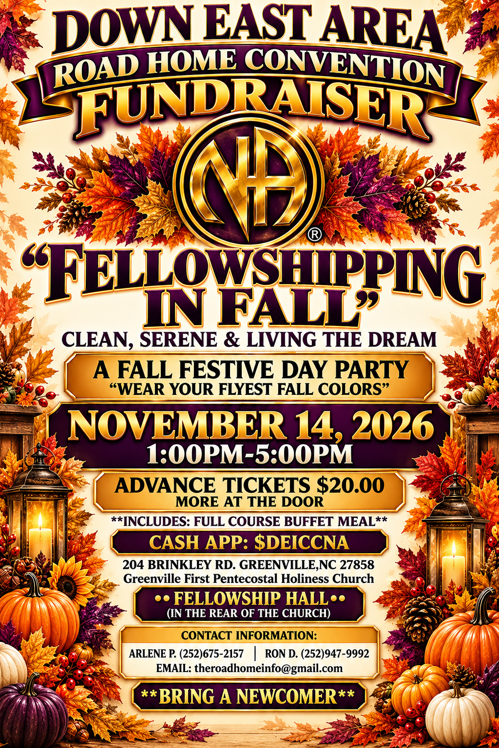 November Convention Fundraiser